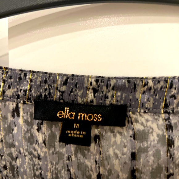 NWOT, never worn. Ella Moss blouse. Sheer. - Picture 3 of 4